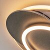 Lynor Plafoniera LED Antracite, Nero, 1-Luce
