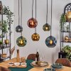 Ripoll Lampadario a sospensione, Lampada a sfera, Lampada a sospensione Blu, Oro, Verde, Ramato, 6-Luci