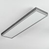 Salmi Plafoniera, Panel LED Grigio, Argento, 1-Luce