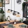 Ripoll Lampadario a sospensione, Lampada a sfera, Lampada a sospensione Ambrato, Chiaro, Grigio fumo, 4-Luci