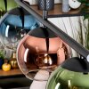 Koyoto Lampadario a sospensione, Lampada a sfera, Lampada a sospensione Blu, Verde, Chiaro, Ramato, 4-Luci