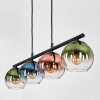 Koyoto Lampadario a sospensione, Lampada a sfera, Lampada a sospensione Blu, Verde, Chiaro, Ramato, 4-Luci
