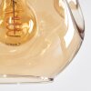 Ripoll Lampadario a sospensione, Lampada a sfera, Lampada a sospensione Ambrato, Grigio fumo, 8-Luci
