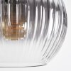 Koyoto Lampadario a sospensione, Lampada a sfera, Lampada a sospensione Chiaro, Grigio fumo, 8-Luci
