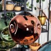 Ripoll Lampadario a sospensione, Lampada a sfera, Lampada a sospensione Blu, Oro, Verde, Ramato, 6-Luci