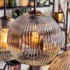 Ripoll Lampadario a sospensione, Lampada a sfera, Lampada a sospensione Ambrato, Chiaro, Grigio fumo, 6-Luci