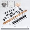 Koyoto Lampadario a sospensione, Lampada a sfera, Lampada a sospensione Ambrato, Chiaro, Grigio fumo, 5-Luci
