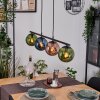 Gastor Lampadario a sospensione, Lampada a sfera, Lampada a sospensione Blu, Verde, Ramato, 4-Luci