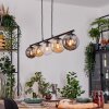 Gastor Lampadario a sospensione, Lampada a sfera, Lampada a sospensione Ambrato, Chiaro, Grigio fumo, 5-Luci