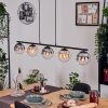 Gastor Lampadario a sospensione, Lampada a sfera, Lampada a sospensione Ambrato, Chiaro, Grigio fumo, 5-Luci