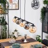 Gastor Lampadario a sospensione, Lampada a sfera, Lampada a sospensione Ambrato, Grigio fumo, 5-Luci