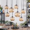 Koyoto Lampadario a sospensione, Lampada a sfera, Lampada a sospensione Ambrato, 8-Luci