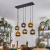 Koyoto Lampadario a sospensione, Lampada a sfera, Lampada a sospensione Blu, Oro, Verde, 6-Luci