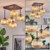 Koyoto Plafoniera, Lampada a sfera 37 cm Ambrato, 5-Luci