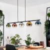Koyoto Lampadario a sospensione, Lampada a sfera, Lampada a sospensione Blu, Cromo, Oro, Verde, Chiaro, Ramato, Grigio fumo, 5-Luci