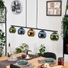 Koyoto Lampadario a sospensione, Lampada a sfera, Lampada a sospensione Blu, Oro, Verde, 5-Luci