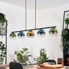 Koyoto Lampadario a sospensione, Lampada a sfera, Lampada a sospensione Blu, Oro, Verde, Chiaro, 5-Luci