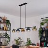 Koyoto Lampadario a sospensione, Lampada a sfera, Lampada a sospensione Blu, Oro, Verde, Chiaro, 5-Luci