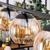 Koyoto Lampadario a sospensione, Lampada a sfera, Lampada a sospensione Ambrato, 5-Luci