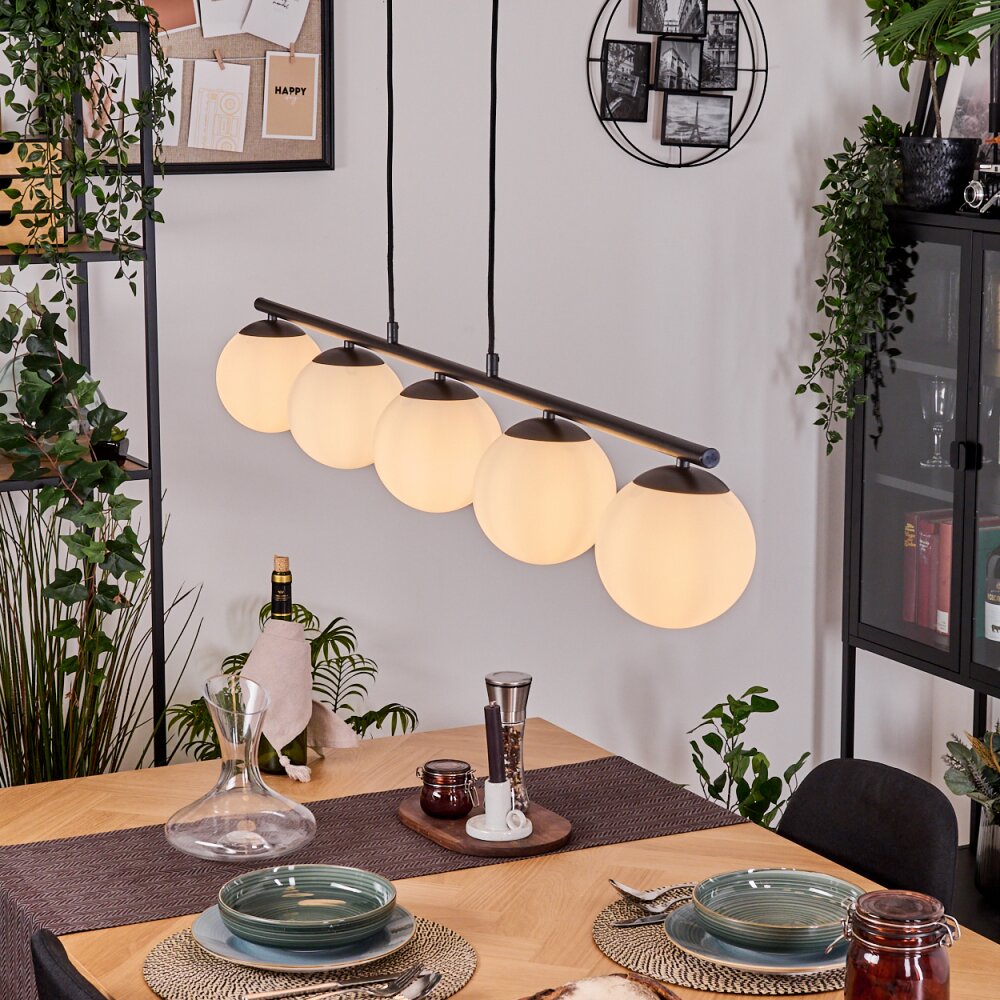Gastor Lampadario a sospensione, Lampada a sfera, Lampada a sospensione Bianco, 5-Luci main product photo