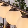 Gastor Lampadario a sospensione, Lampada a sfera, Lampada a sospensione Bianco, 5-Luci