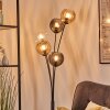 Koyoto Lampada a sfera, Lampada da terra Ambrato, Chiaro, Grigio fumo, 5-Luci