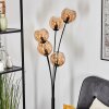 Koyoto Lampada a sfera, Lampada da terra Ambrato, 5-Luci