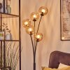 Koyoto Lampada a sfera, Lampada da terra Ambrato, 5-Luci