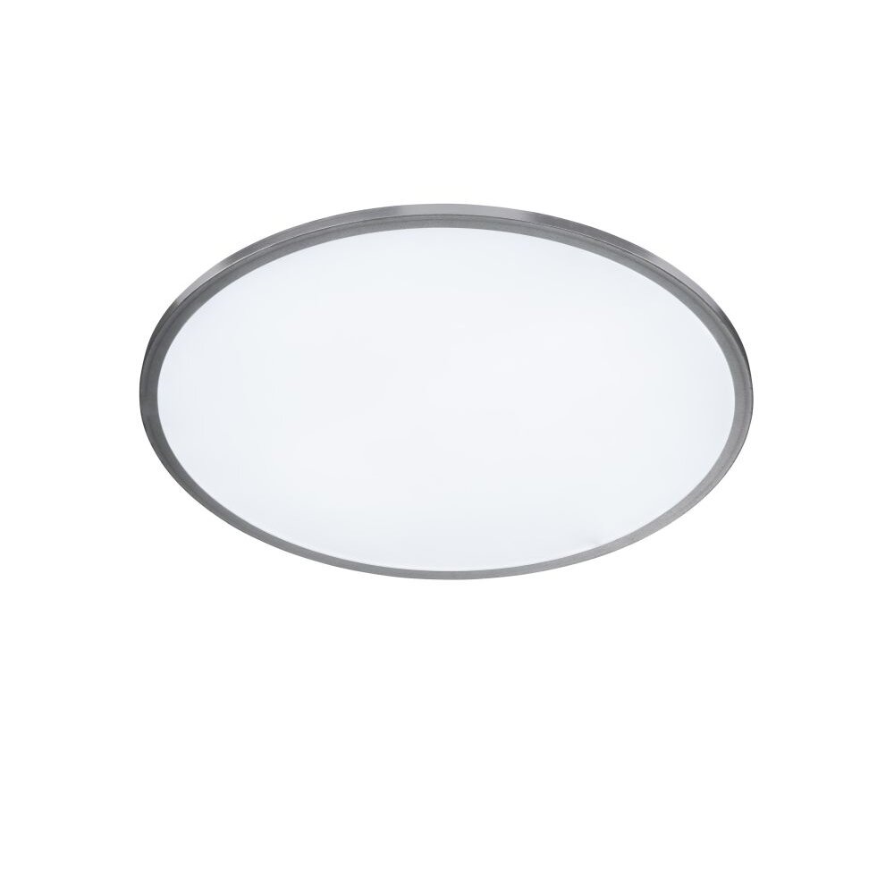 Plafoniera WOFI LINOX LED Argento, 1-Luce, Telecomando, Cambia colore main product photo