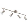 Illuminazione Globo Lighting Kinley Plafoniera Cromo, Nichel opaco, 4-Luci