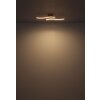 Illuminazione Globo Lighting Eloise Plafoniera LED Cromo, Bianco, 1-Luce