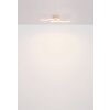 Illuminazione Globo Lighting Eloise Plafoniera LED Cromo, Bianco, 1-Luce
