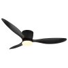Illuminazione Globo Lighting Armando Lampada con ventilatore LED Nero, 1-Luce, Telecomando