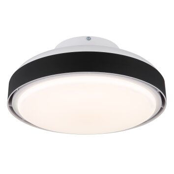 Illuminazione Globo Lighting Carney Lampada con ventilatore LED Bianco, 1-Luce, Telecomando