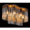 Illuminazione Globo Lighting Gorley Plafoniera Nero, 6-Luci