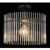 Illuminazione Globo Lighting Gorley Plafoniera Nero, 1-Luce
