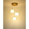 Illuminazione Globo Lighting Avila Lampadario a sospensione LED Oro, 1-Luce, Telecomando