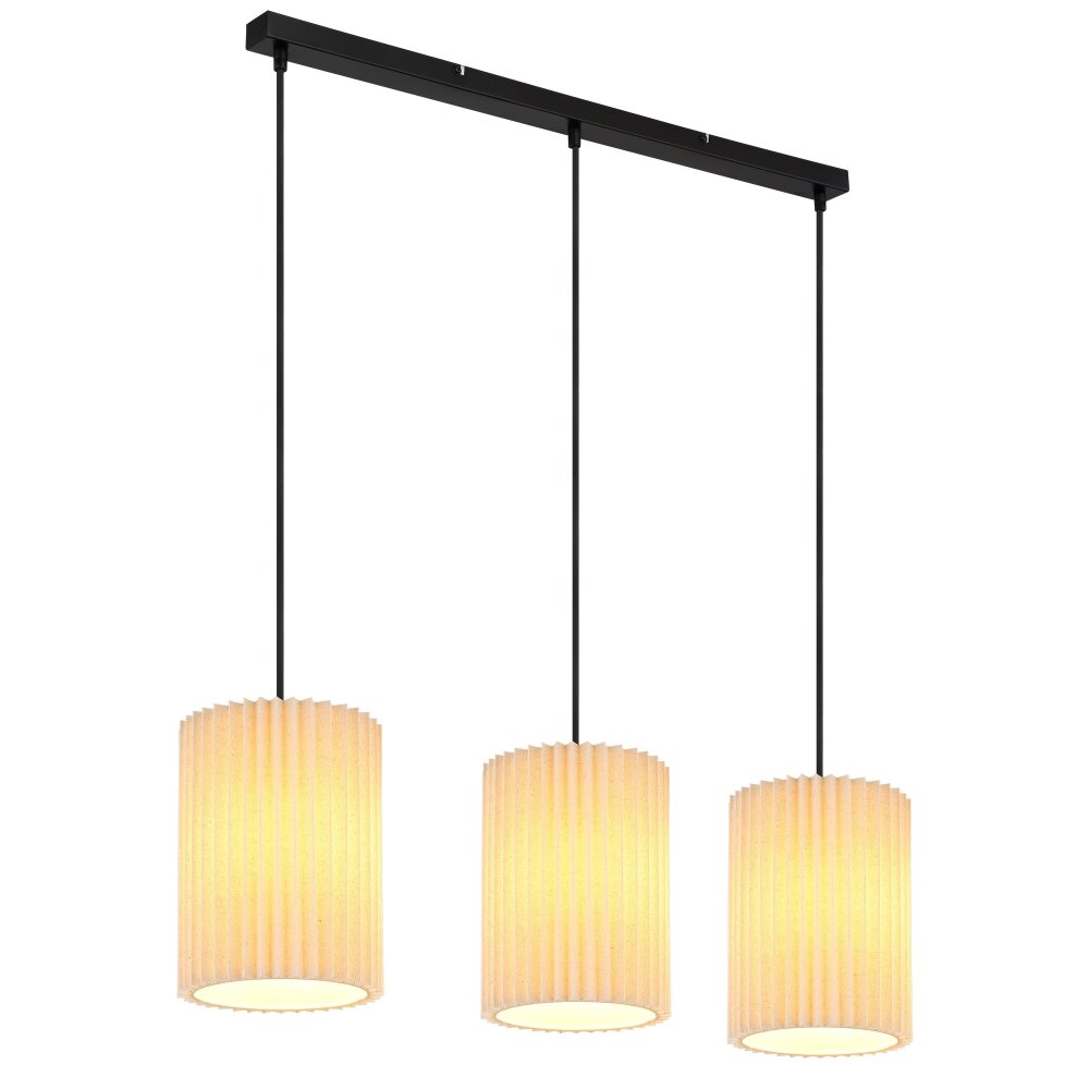 Illuminazione Globo Lighting Page Lampadario a sospensione Nero, 3-Luci main product photo