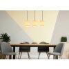 Illuminazione Globo Lighting Page Lampadario a sospensione Nero, 3-Luci