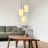 Illuminazione Globo Lighting Page Lampadario a sospensione Nero, 3-Luci