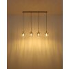 Illuminazione Globo Lighting Alfred Lampadario a sospensione Sabbia, 4-Luci