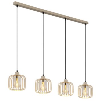 Illuminazione Globo Lighting Alfred Lampadario a sospensione Sabbia, 4-Luci