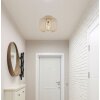 Illuminazione Globo Lighting Alfred Plafoniera Sabbia, 1-Luce
