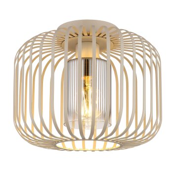 Illuminazione Globo Lighting Alfred Plafoniera Sabbia, 1-Luce