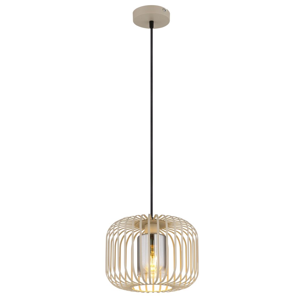 Illuminazione Globo Lighting Alfred Lampadario a sospensione Sabbia, 1-Luce main product photo