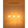 Illuminazione Globo Lighting Massey Lampadario a sospensione Bianco, 3-Luci