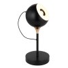 Illuminazione Globo Lighting Donovan Lampada da tavolo LED Cromo, Nero, 1-Luce
