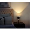 Illuminazione Globo Lighting Donovan Lampada da tavolo LED Cromo, Nero, 1-Luce