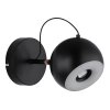 Illuminazione Globo Lighting Donovan Applique LED Cromo, Nero, 1-Luce