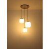 Illuminazione Globo Lighting Kladora Lampadario a sospensione Nichel opaco, 3-Luci